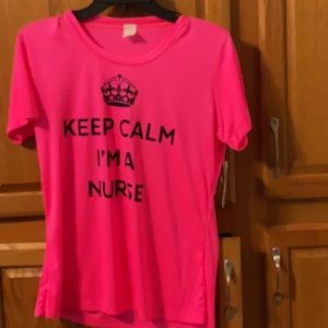 NWT keep calm I’m a nurse t shirt size small